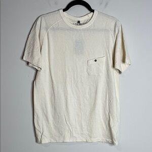 Nigel Cabourn | Men’s 5.6oz Basic T-Shirt in Ecru Size 48 Medium NWT